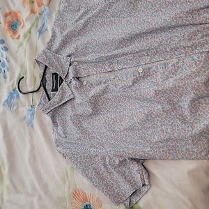 Bonobos stretch button down tee slim large 98% cotton